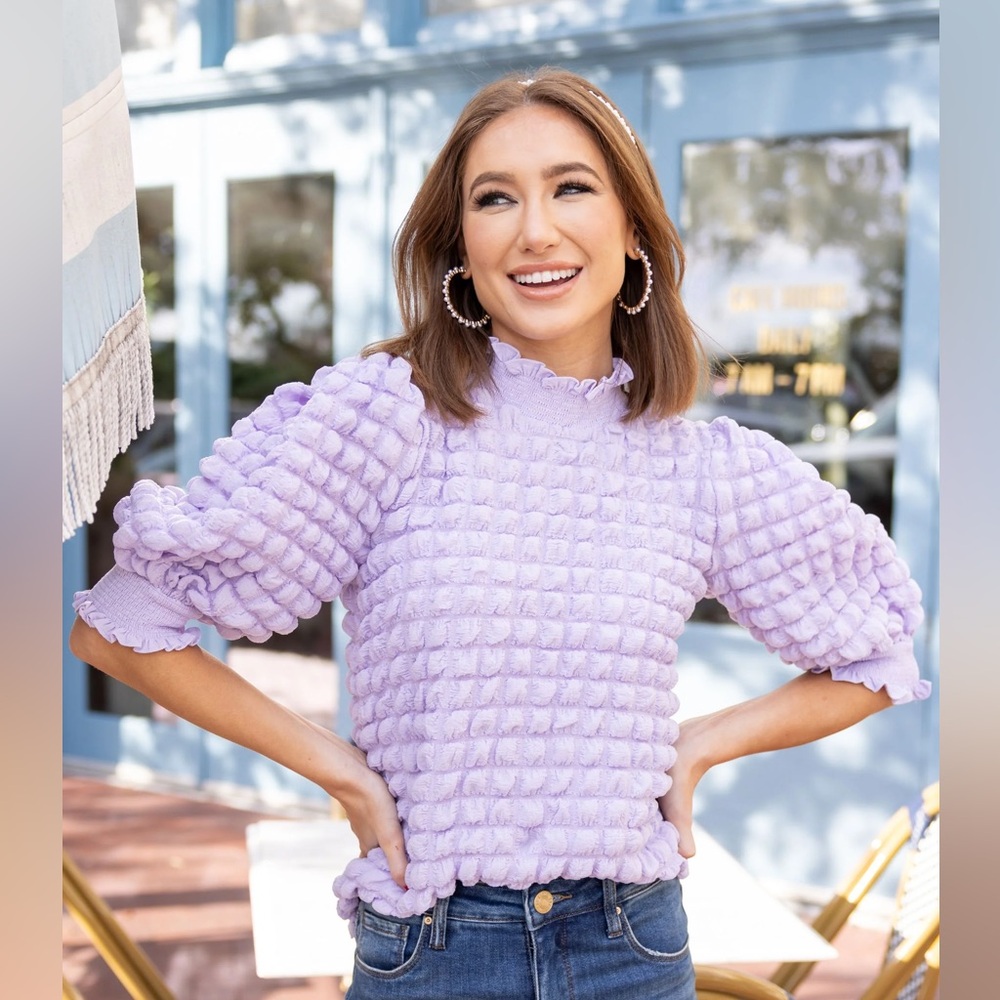 Avara Sloan Top in Lilac